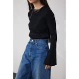 フレアスリーブリブニット | AZUL BY MOUSSY | 詳細画像11