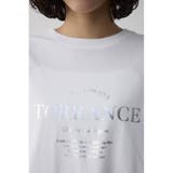 メタリックロゴロングTシャツ | AZUL BY MOUSSY | 詳細画像7 