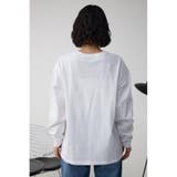 メタリックロゴロングTシャツ | AZUL BY MOUSSY | 詳細画像6 