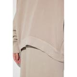 ピグメント起毛裏毛クルーネックトップス | AZUL BY MOUSSY | 詳細画像27 