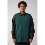 フェイクレザースウィッチングシャツ | AZUL BY MOUSSY | 詳細画像16 