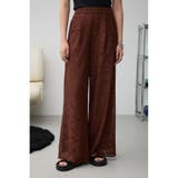 D/BRN3 | レースリラックスパンツ | AZUL BY MOUSSY