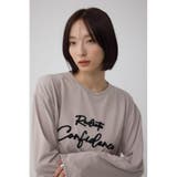 シシュウロゴロングスリーブTシャツ | AZUL BY MOUSSY | 詳細画像22 