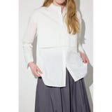 レイヤードバンドカラーシャツ | AZUL BY MOUSSY | 詳細画像1 