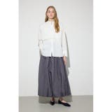 レイヤードバンドカラーシャツ | AZUL BY MOUSSY | 詳細画像3 