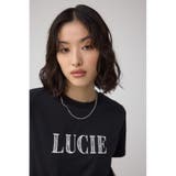 C/T冷感レースロゴTシャツ | AZUL BY MOUSSY | 詳細画像12 