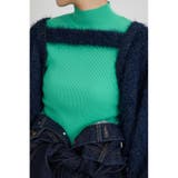 ショートボレロレイヤードセットニット | AZUL BY MOUSSY | 詳細画像25