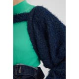 ショートボレロレイヤードセットニット | AZUL BY MOUSSY | 詳細画像26