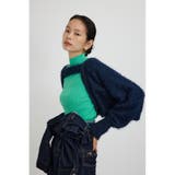 ショートボレロレイヤードセットニット | AZUL BY MOUSSY | 詳細画像20