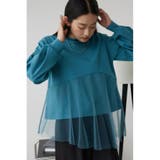 チュールドッキングフレアトップス | AZUL BY MOUSSY | 詳細画像23 
