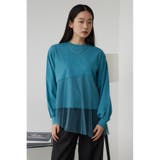 チュールドッキングフレアトップス | AZUL BY MOUSSY | 詳細画像24 