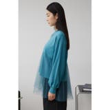 チュールドッキングフレアトップス | AZUL BY MOUSSY | 詳細画像27 