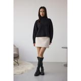 ラメブークレミニタイトスコート | AZUL BY MOUSSY | 詳細画像4 