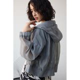 シアーフーディーブルゾン | AZUL BY MOUSSY | 詳細画像23
