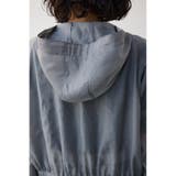 シアーフーディーブルゾン | AZUL BY MOUSSY | 詳細画像30