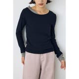 バイカラー長袖トップス | AZUL BY MOUSSY | 詳細画像10
