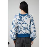 2WAY線花柄ジャガードカーディガン | AZUL BY MOUSSY | 詳細画像32