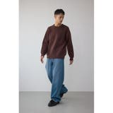 バスケット編み切り替えニットトップス | AZUL BY MOUSSY | 詳細画像26 