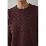 バスケット編み切り替えニットトップス | AZUL BY MOUSSY | 詳細画像30 