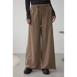 L/BRN1 | ヴィンテージ加工スウェットパンツ | AZUL BY MOUSSY