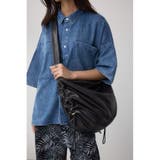 BLK | サイドギャザーパデットバッグ | AZUL BY MOUSSY
