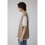 フェイクレイヤードベストセットTEE | AZUL BY MOUSSY | 詳細画像16 