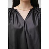 GATHER DESIGN FAUX LEATHER BL | AZUL BY MOUSSY | 詳細画像8 