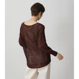 MESH KNIT SET TOPS | AZUL BY MOUSSY | 詳細画像23