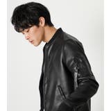 ECO LEATHER MA-1 | AZUL BY MOUSSY | 詳細画像3 