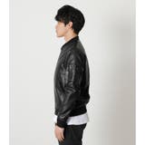ECO LEATHER MA-1 | AZUL BY MOUSSY | 詳細画像6 