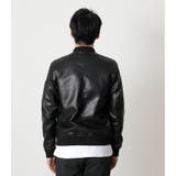 ECO LEATHER MA-1 | AZUL BY MOUSSY | 詳細画像7 