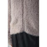 Wジップシャギーニットカーディガン | AZUL BY MOUSSY | 詳細画像32