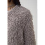 Wジップシャギーニットカーディガン | AZUL BY MOUSSY | 詳細画像30