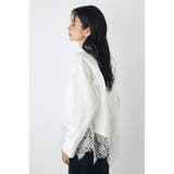 レースドッキングシャツ | AZUL BY MOUSSY | 詳細画像2