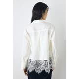レースドッキングシャツ | AZUL BY MOUSSY | 詳細画像3