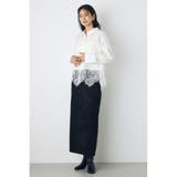 レースドッキングシャツ | AZUL BY MOUSSY | 詳細画像4