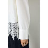 レースドッキングシャツ | AZUL BY MOUSSY | 詳細画像8