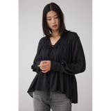 フロントリボン長袖シャツカーディガン | AZUL BY MOUSSY | 詳細画像13