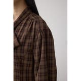 チェックボウタイワンピース | AZUL BY MOUSSY | 詳細画像22