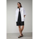 WIDE RELAX HALF SLEEVE SHIRT | AZUL BY MOUSSY | 詳細画像3 