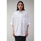 WIDE RELAX HALF SLEEVE SHIRT | AZUL BY MOUSSY | 詳細画像4 