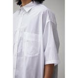 WIDE RELAX HALF SLEEVE SHIRT | AZUL BY MOUSSY | 詳細画像8 