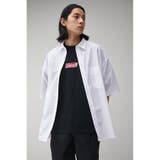 WIDE RELAX HALF SLEEVE SHIRT | AZUL BY MOUSSY | 詳細画像2 