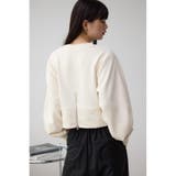 バックデザインクロップドスウェット | AZUL BY MOUSSY | 詳細画像1 