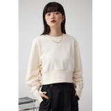 バックデザインクロップドスウェット | AZUL BY MOUSSY | 詳細画像2 
