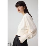 バックデザインクロップドスウェット | AZUL BY MOUSSY | 詳細画像4 