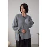 サイドZIPニットトップス | AZUL BY MOUSSY | 詳細画像23 