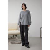 サイドZIPニットトップス | AZUL BY MOUSSY | 詳細画像24 