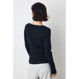 スクエアネックリブニット | AZUL BY MOUSSY | 詳細画像15