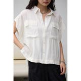 IVOY3 | シアー半袖デザインシャツ | AZUL BY MOUSSY
